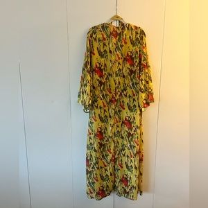 Ladies colorful beach cover up